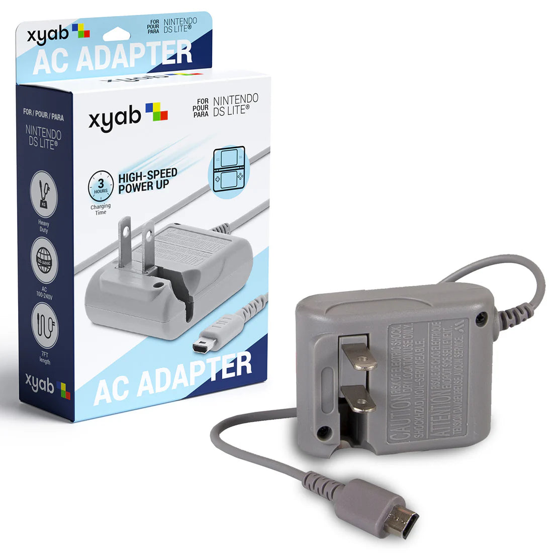 XYAB AC Adapter For: Nintendo DS Lite