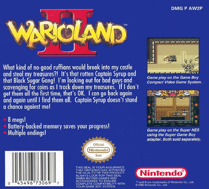 Wario Land II [Not for Resale] GameBoy