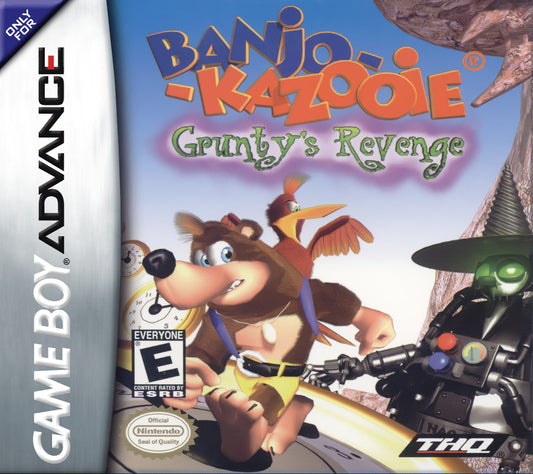 Banjo Kazooie Grunty's Revenge GameBoy Advance