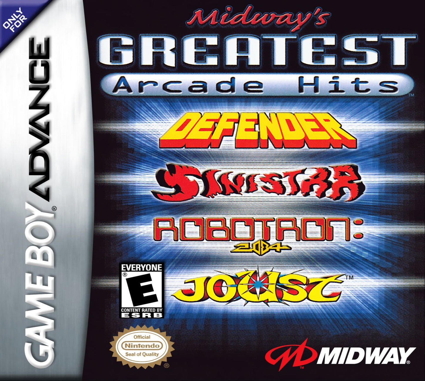 Midway's Greatest Arcade Hits GameBoy Advance