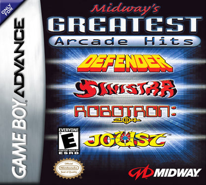 Midway's Greatest Arcade Hits GameBoy Advance