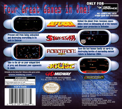 Midway's Greatest Arcade Hits GameBoy Advance