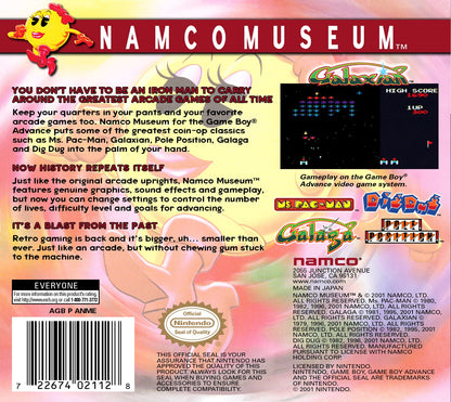 Namco Museum GameBoy Advance