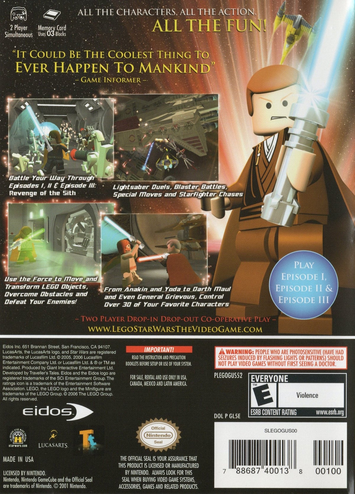 LEGO Star Wars Gamecube