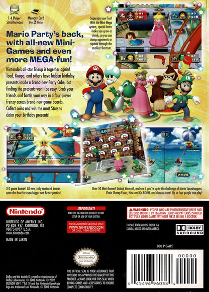 Mario Party 4 Gamecube