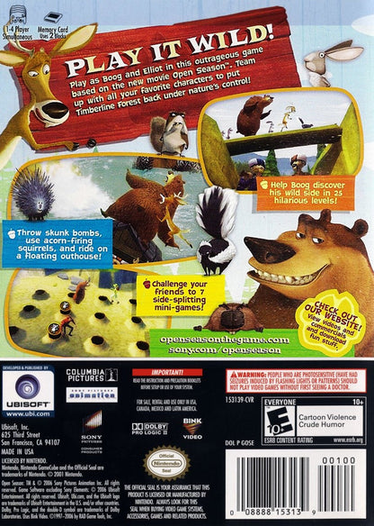 Open Season Gamecube