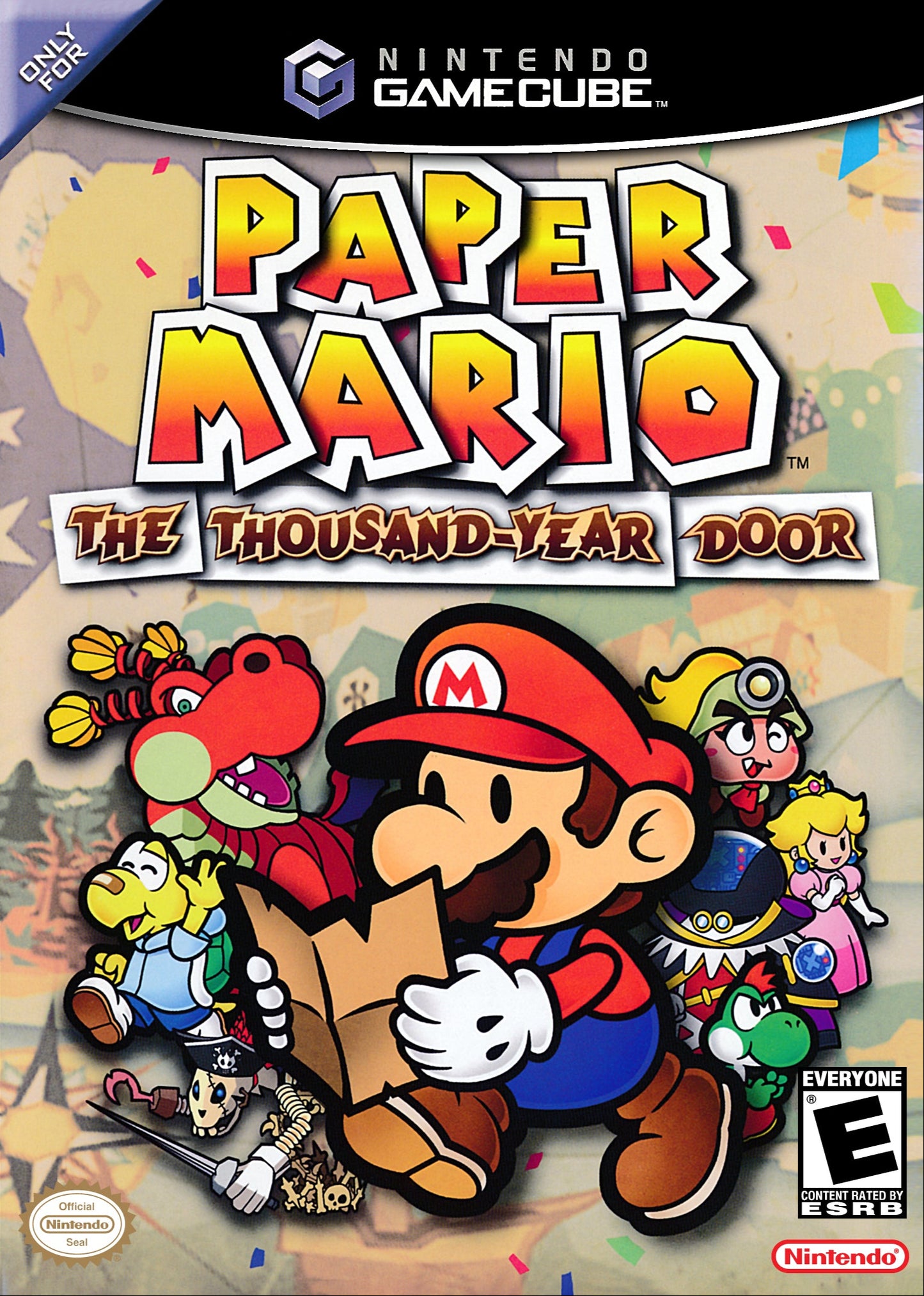 Paper Mario Thousand Year Door Gamecube