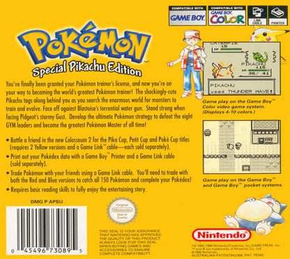 Pokemon Yellow GameBoy