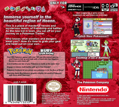 Pokemon Ruby GameBoy Advance