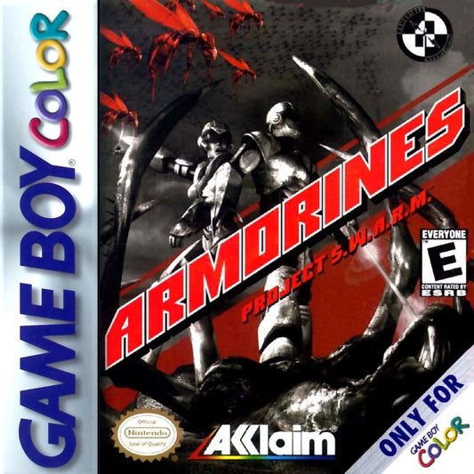 Armorines Project SWARM GameBoy Color