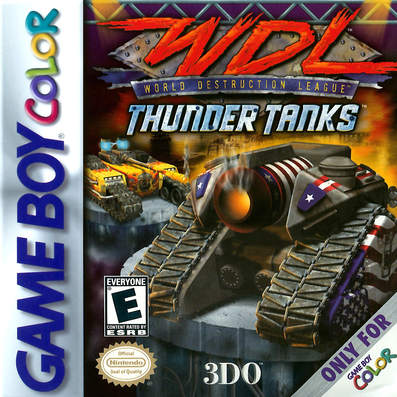 WDL Thunder Tanks GameBoy Color