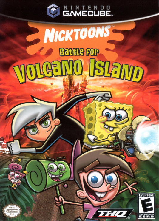 Nicktoons Battle for Volcano Island Gamecube