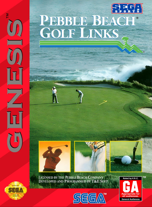 Pebble Beach Golf Links Sega Genesis