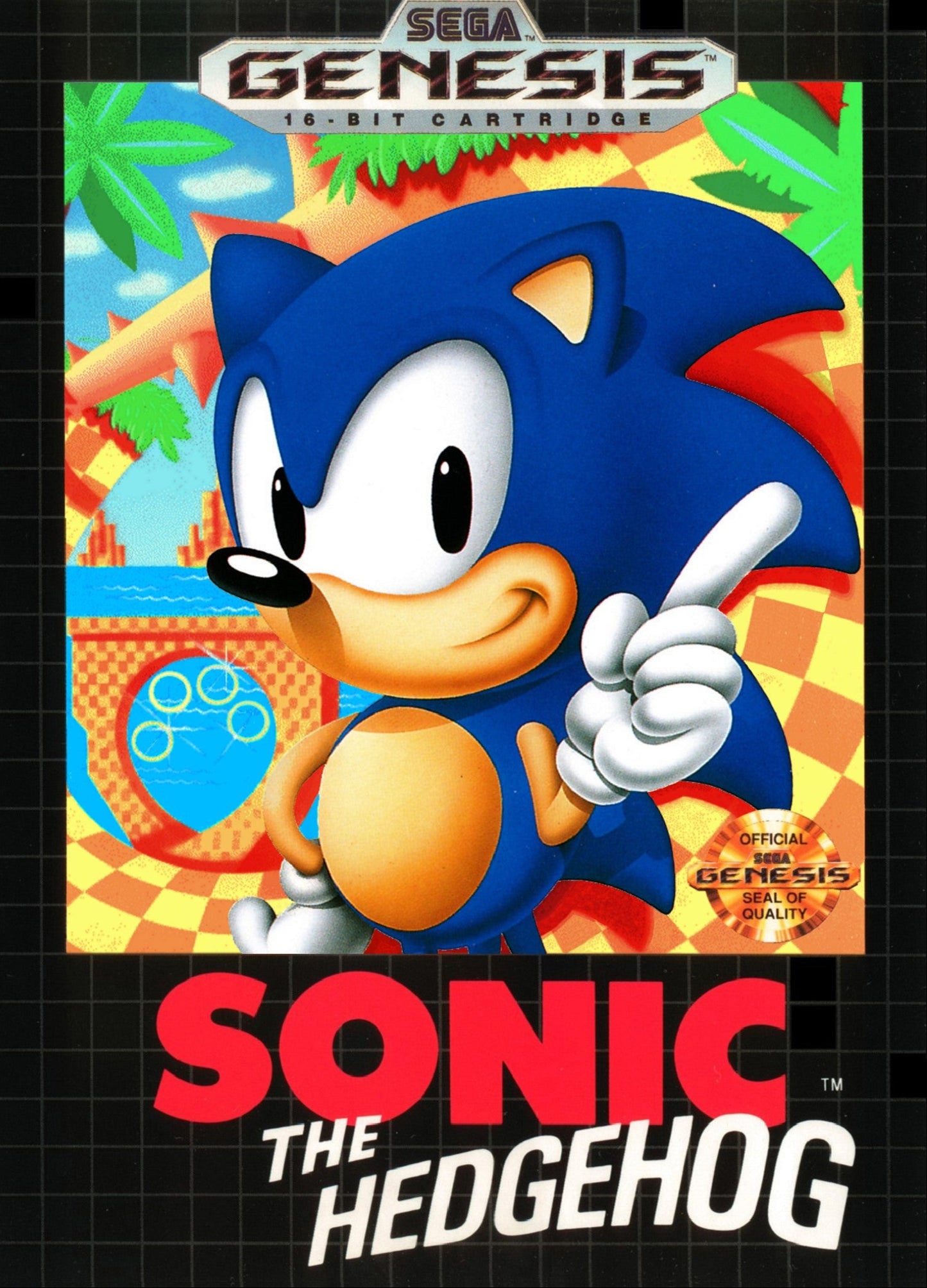 Sonic The Hedgehog Sega Genesis