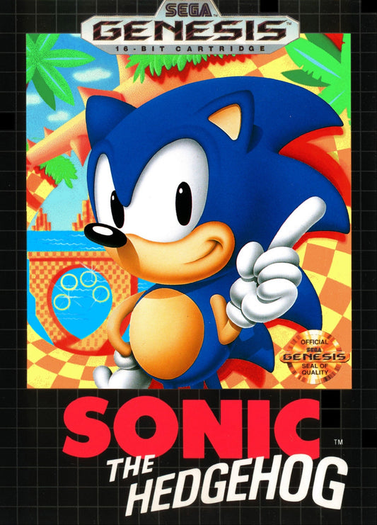 Sonic The Hedgehog Sega Genesis