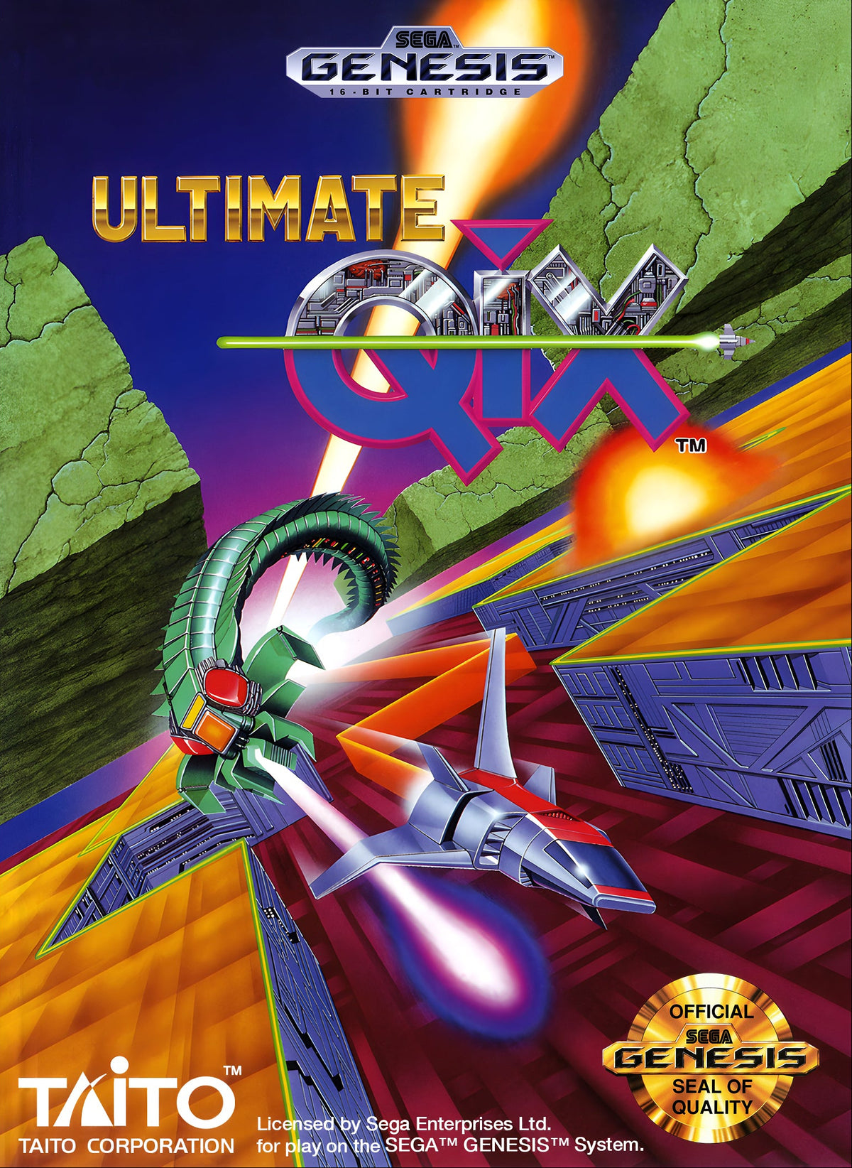 Ultimate Qix Sega Genesis