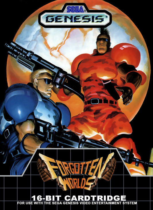 Forgotten Worlds Sega Genesis