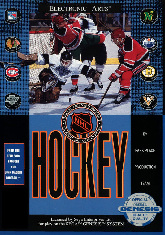NHL Hockey Sega Genesis