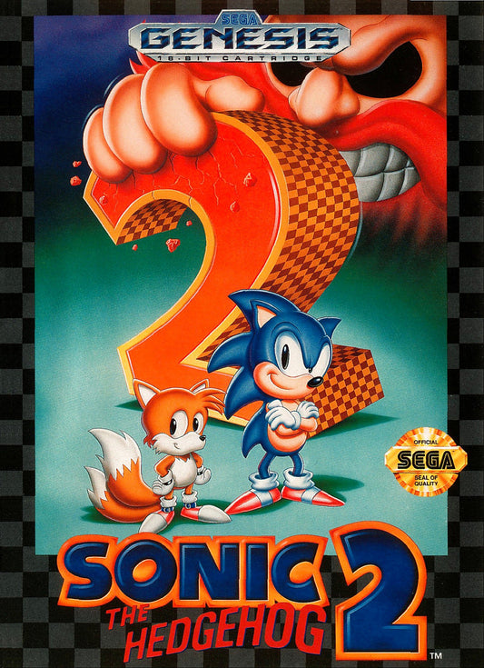 Sonic The Hedgehog 2 Sega Genesis
