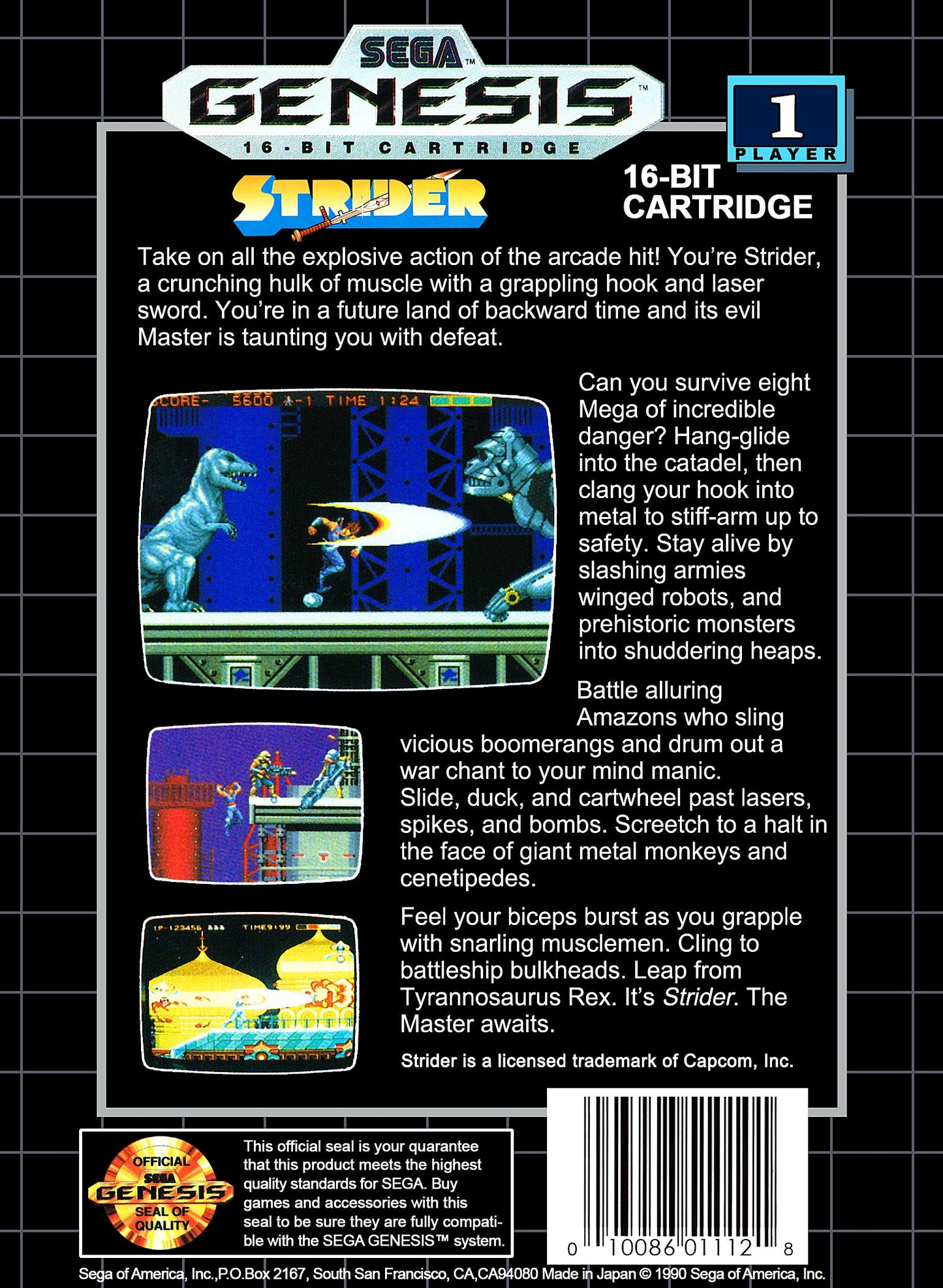 Strider Sega Genesis