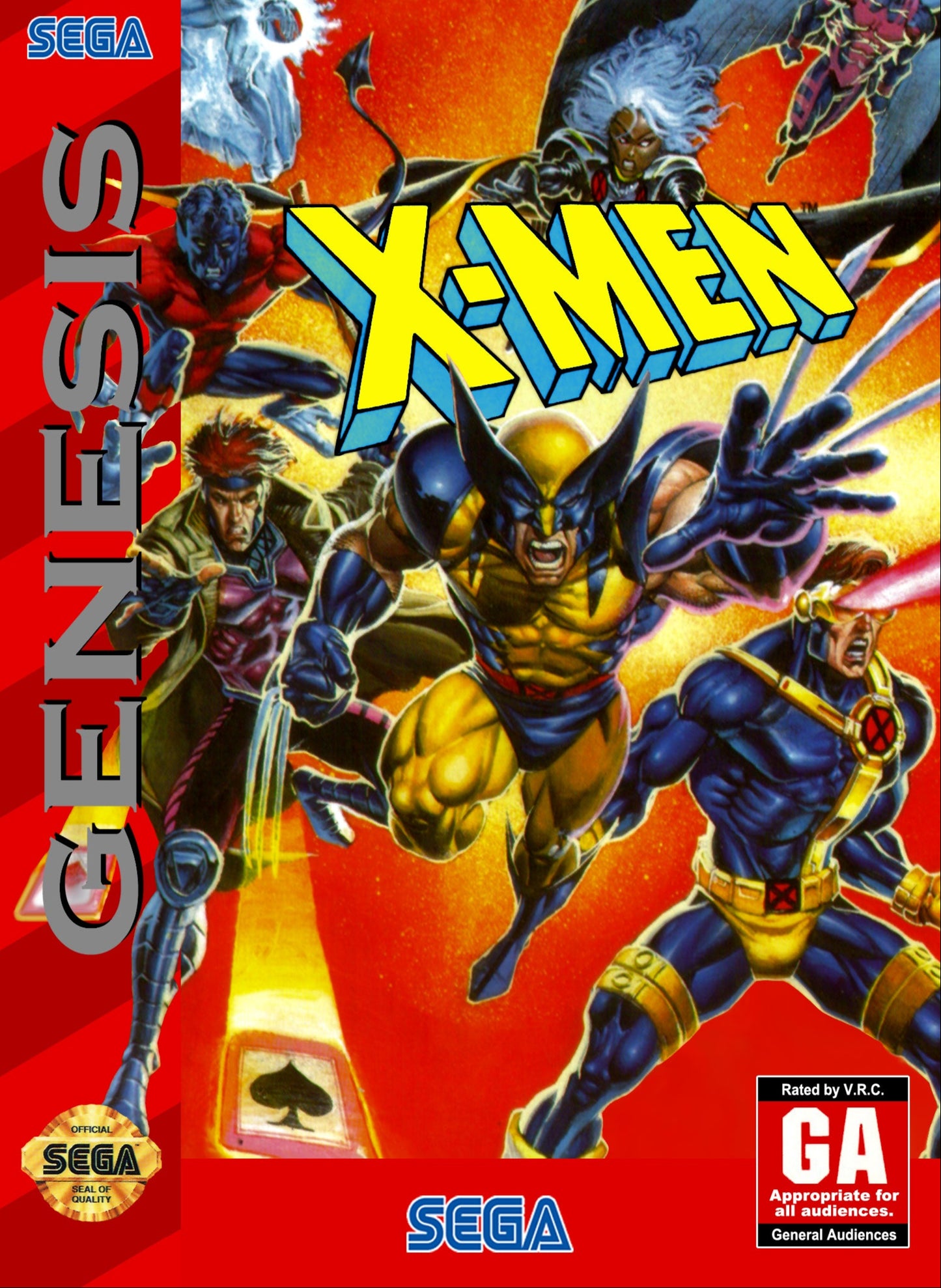 X-Men Sega Genesis
