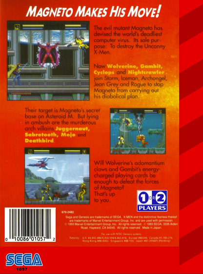 X-Men Sega Genesis