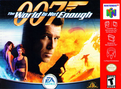 007 The World Is Not Enough Nintendo 64