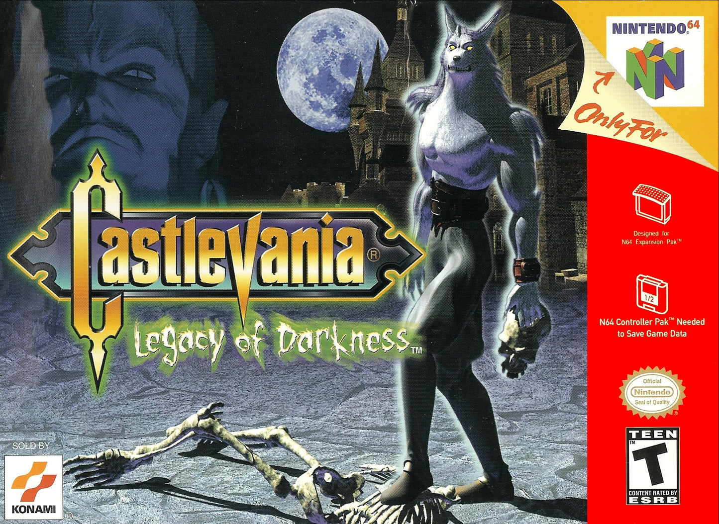 Castlevania Legacy of Darkness Nintendo 64