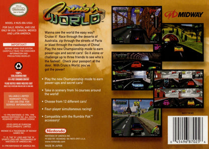 Cruis'n World Nintendo 64