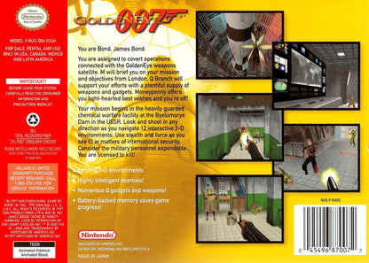 007 GoldenEye Nintendo 64