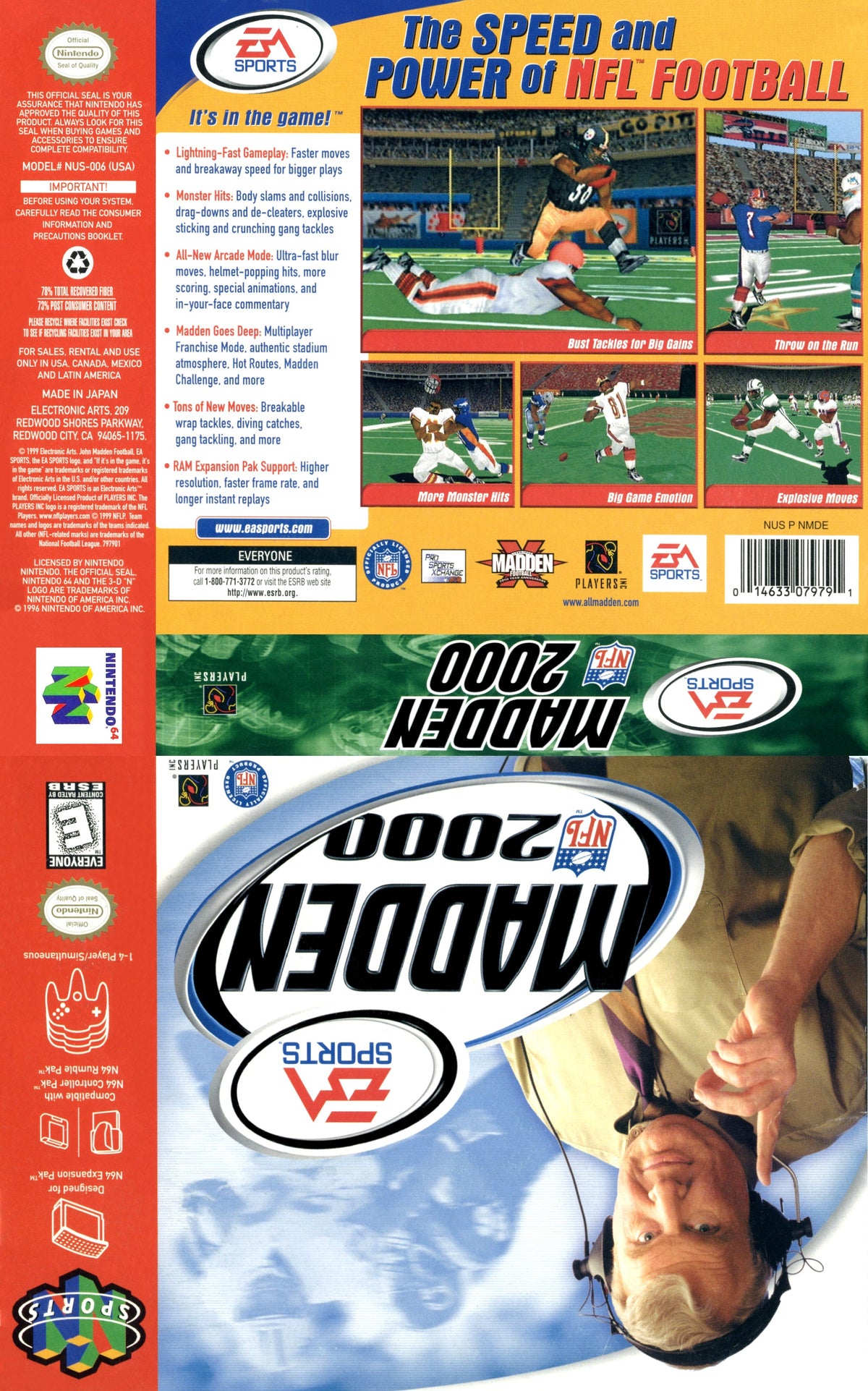 Madden 2000 Nintendo 64