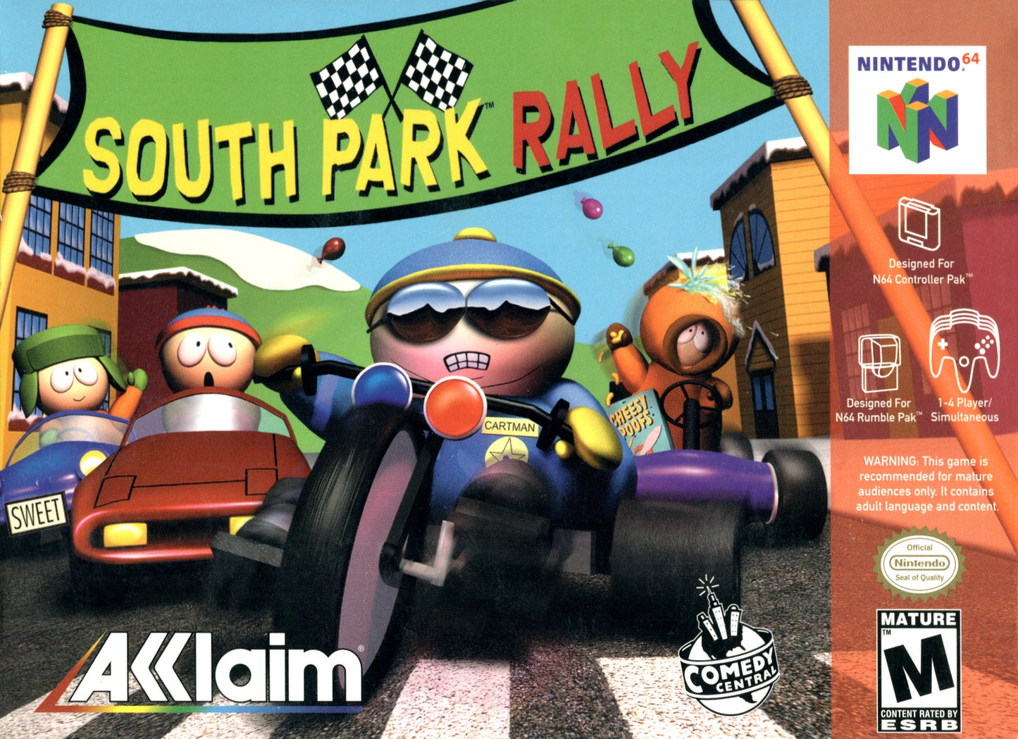 South Park Rally Nintendo 64