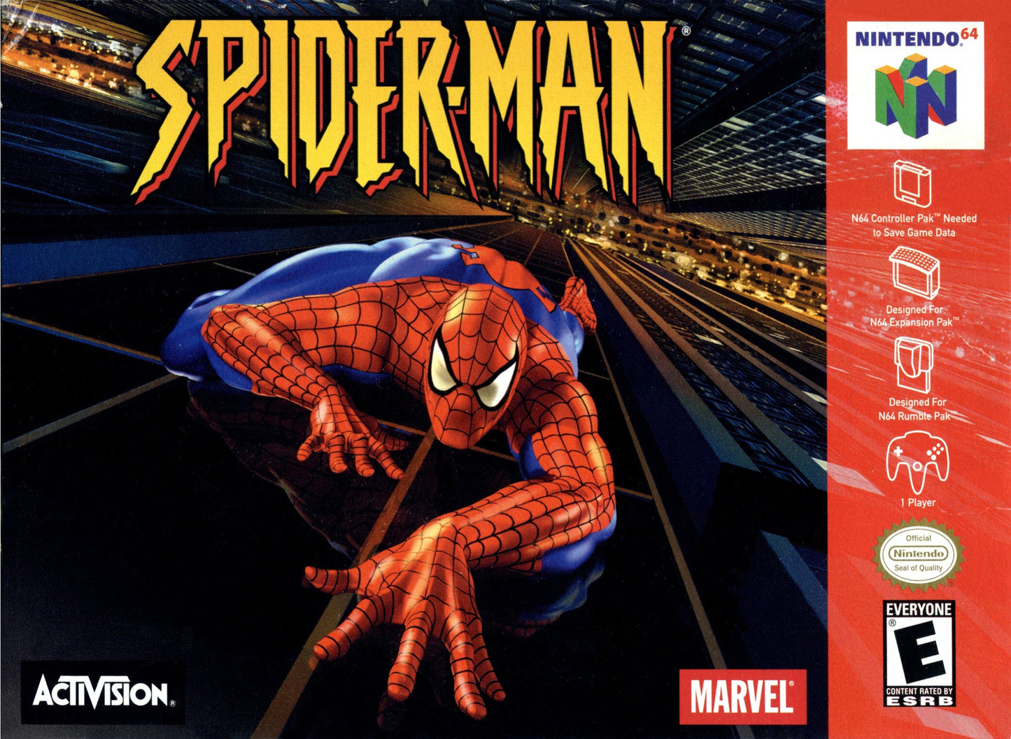 Spiderman Nintendo 64