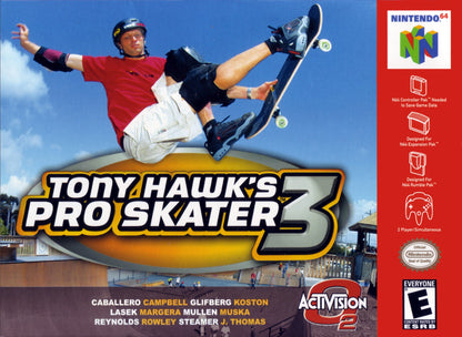 Tony Hawk 3 Nintendo 64