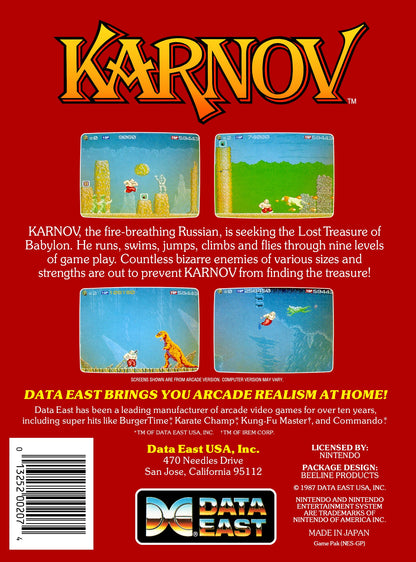 Karnov NES