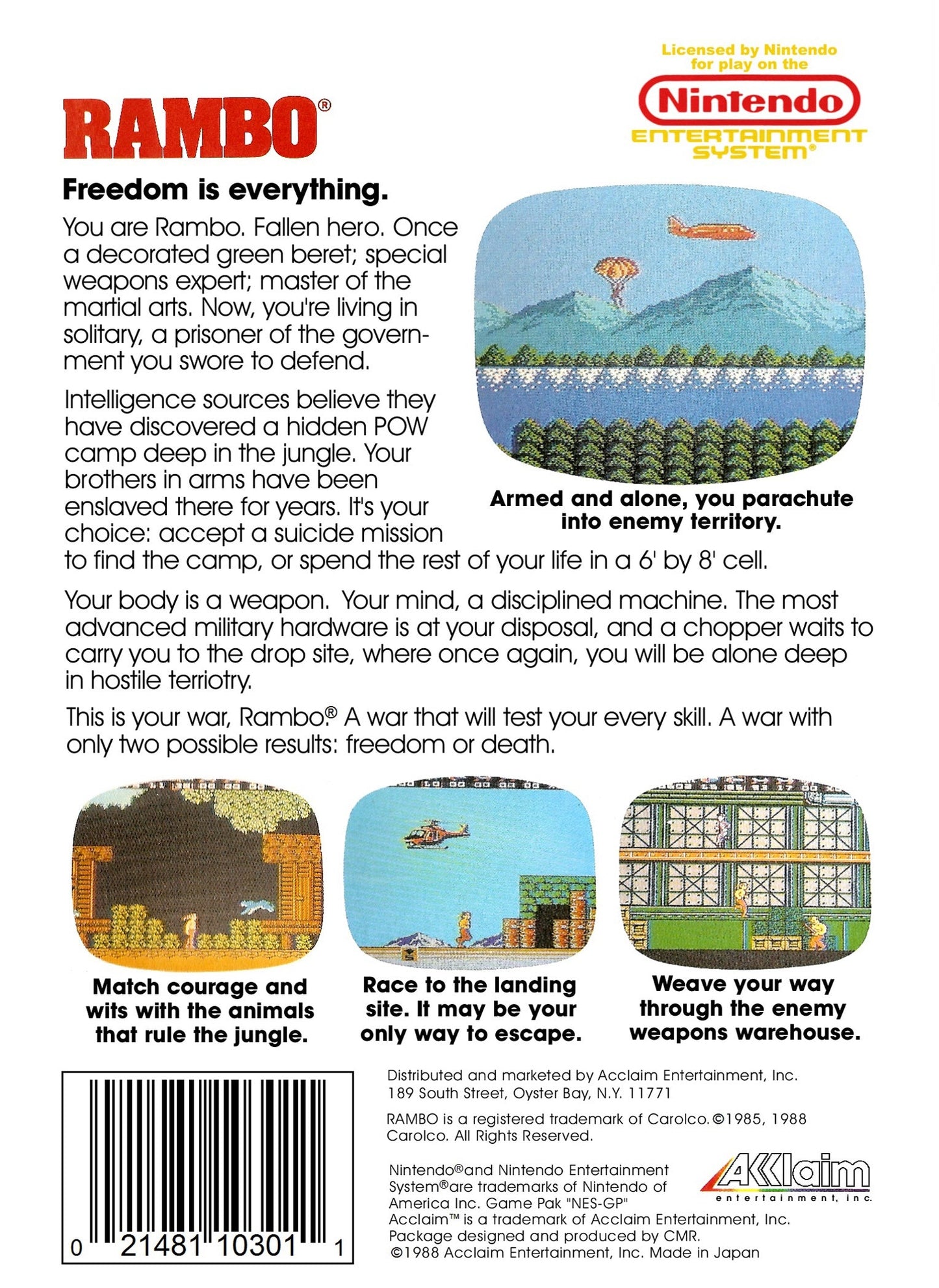 Rambo NES