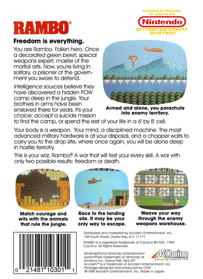 Rambo NES