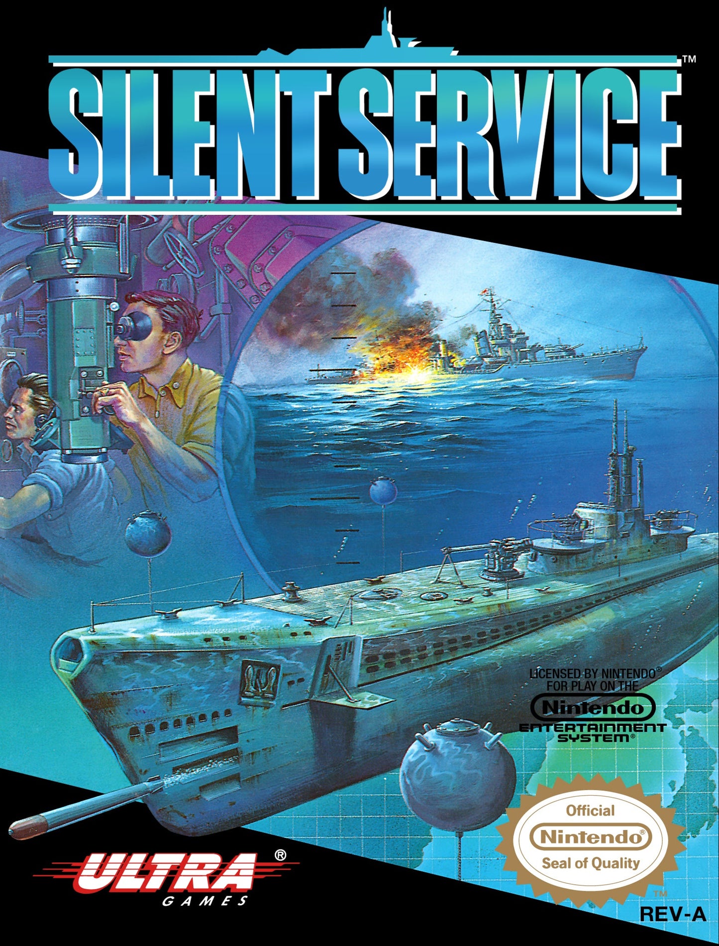 Silent Service NES
