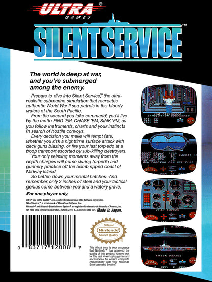 Silent Service NES