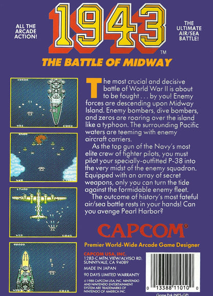 1943: The Battle Of Midway NES