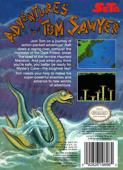 Adventures of Tom Sawyer NES