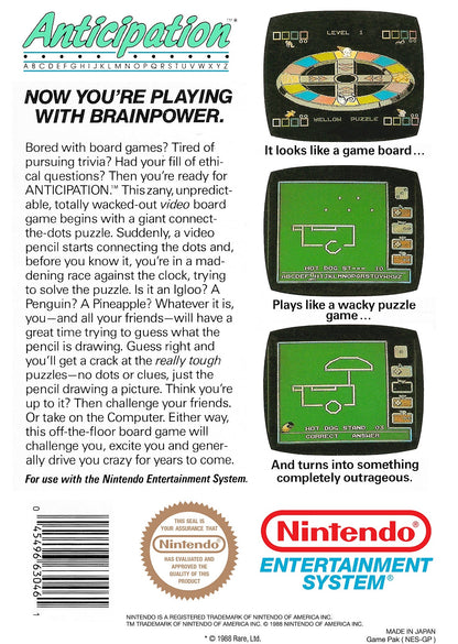 Anticipation NES