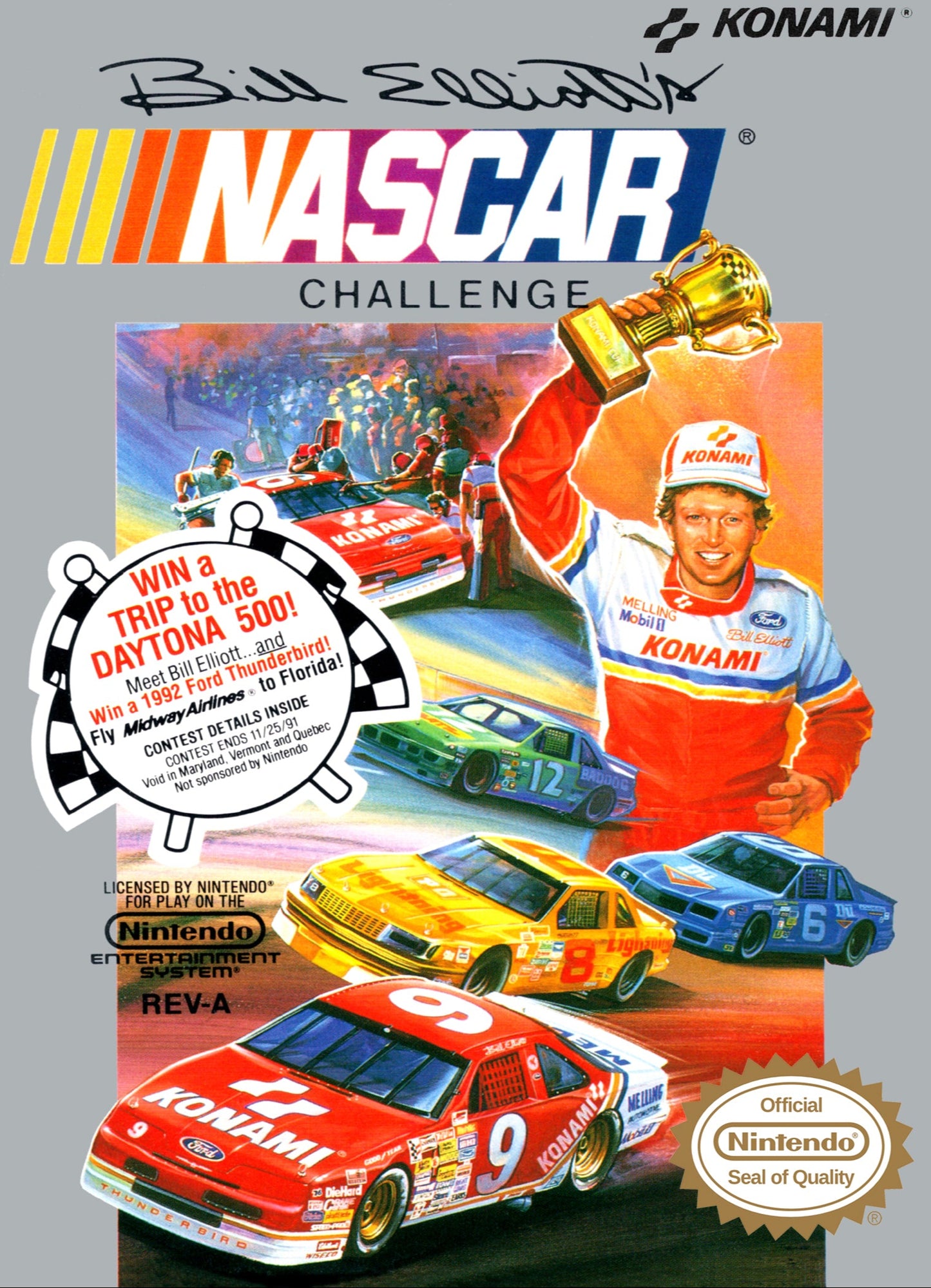 Bill Elliott's NASCAR Challenge NES