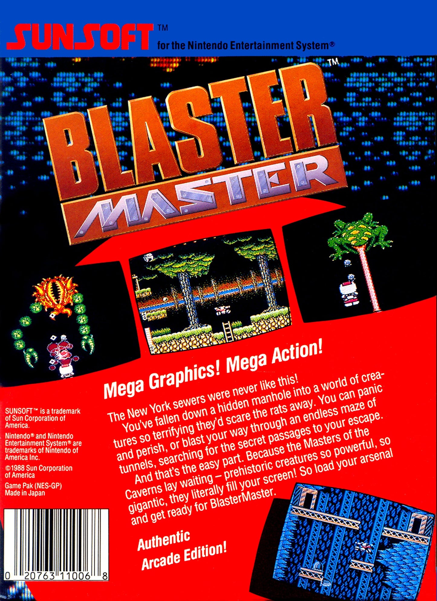 Blaster Master NES