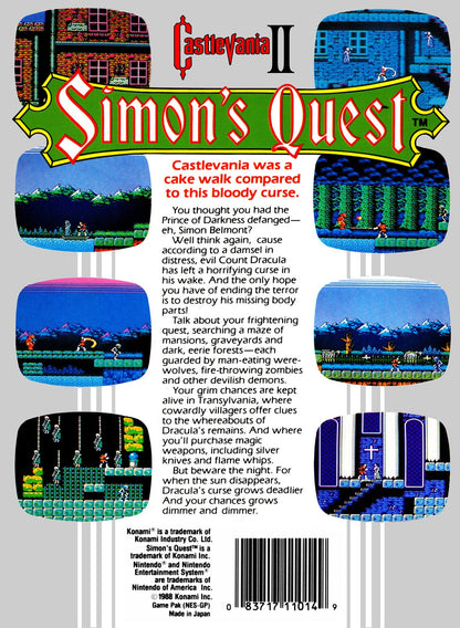Castlevania II Simon's Quest NES