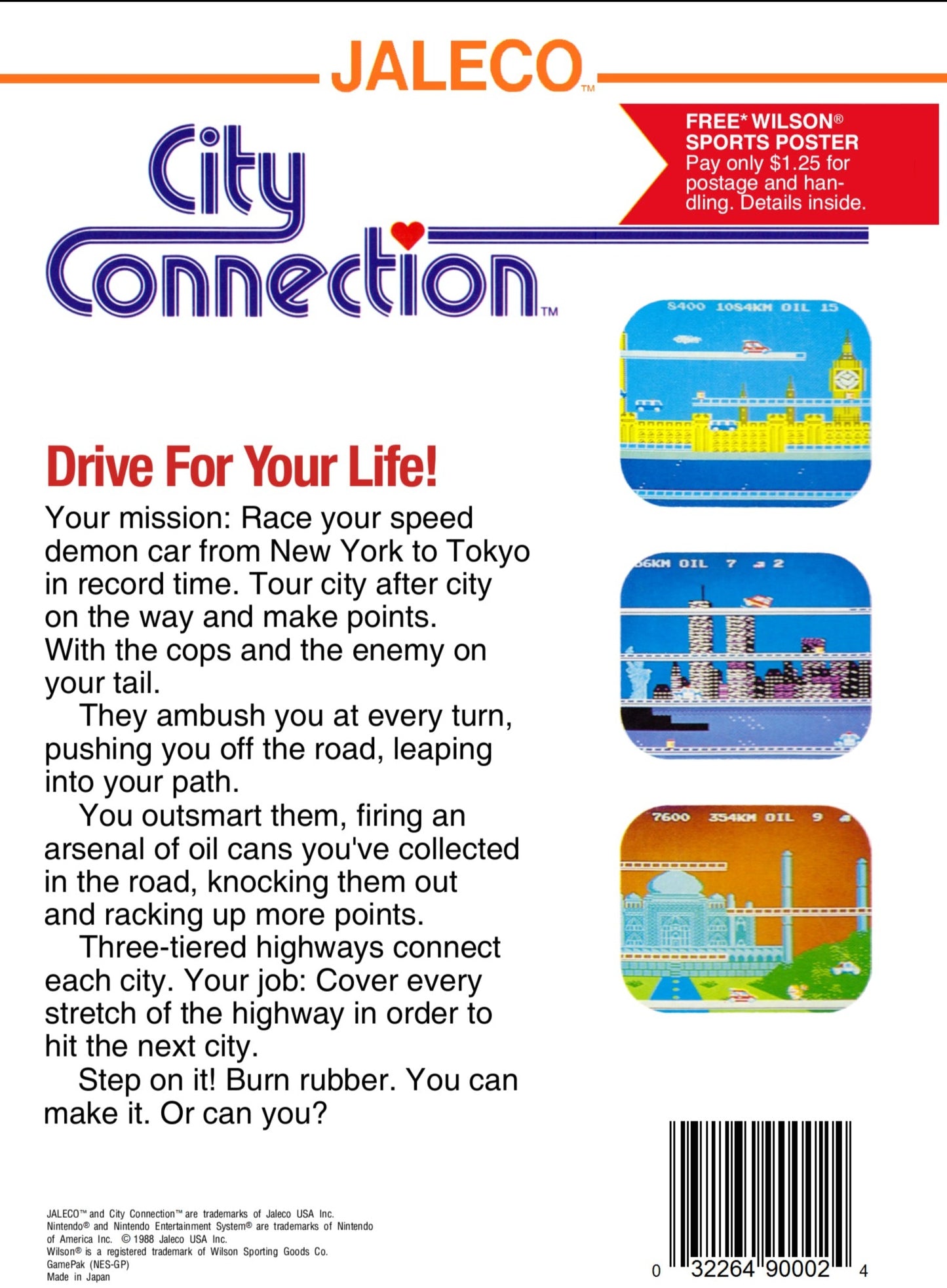 City Connection NES