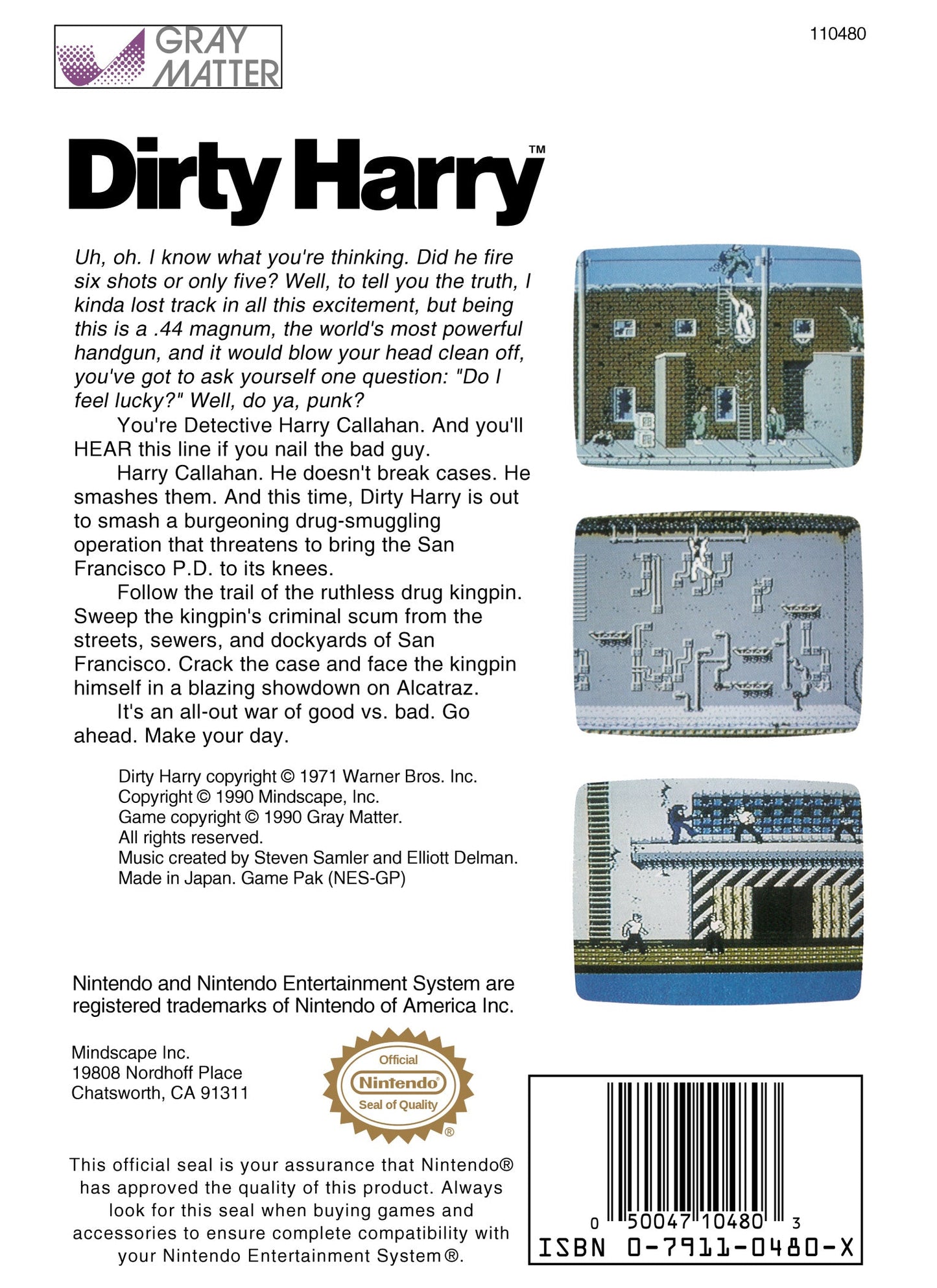 Dirty Harry NES