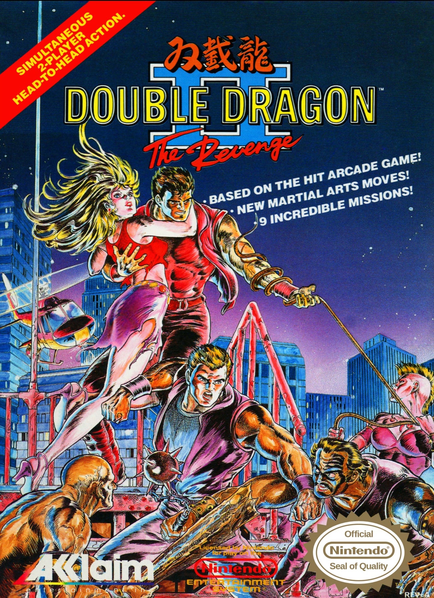 Double Dragon II NES