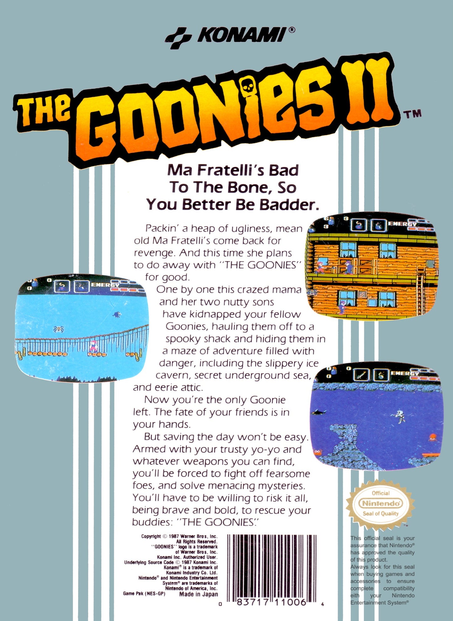 The Goonies II NES