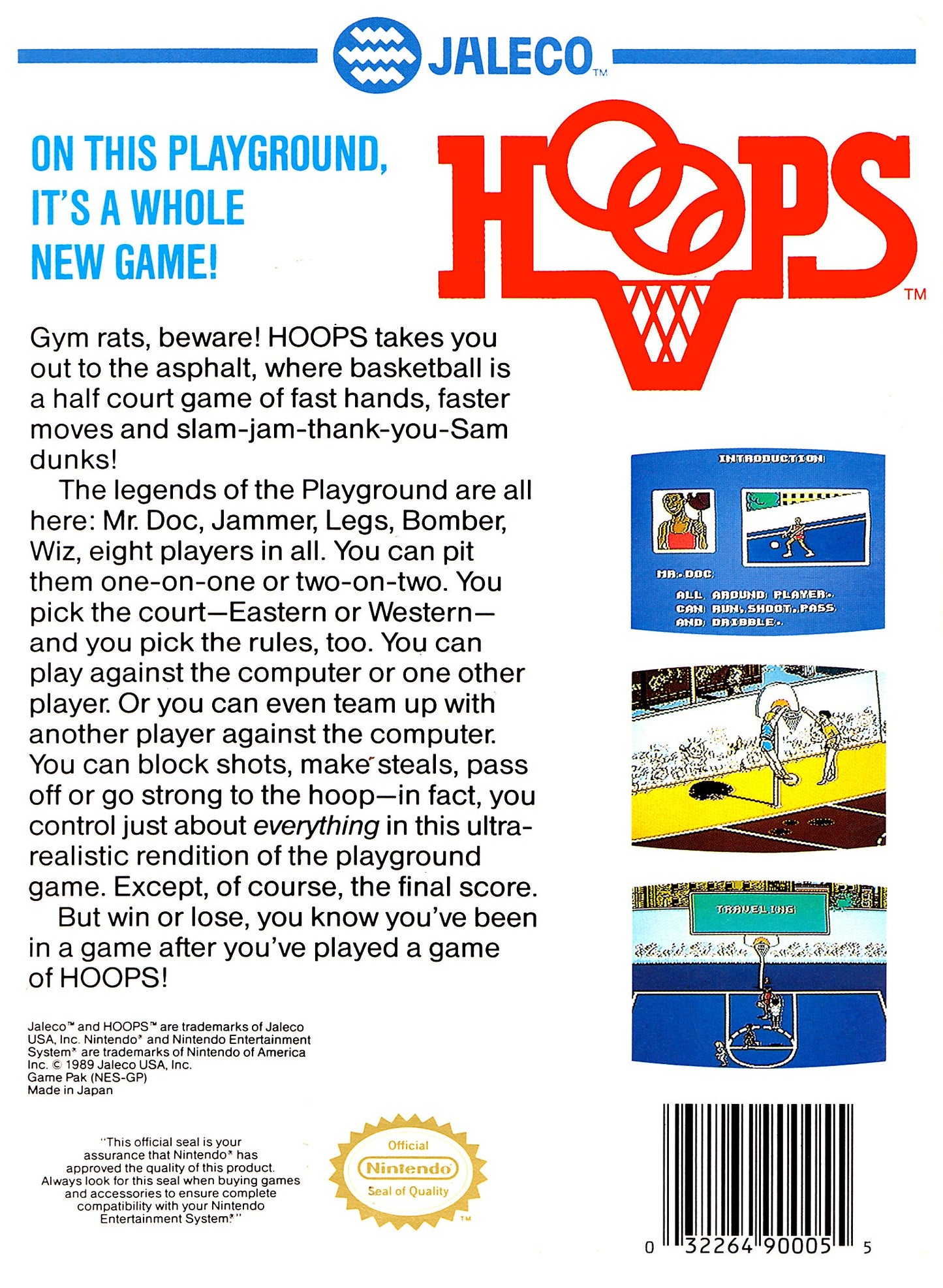 Hoops NES